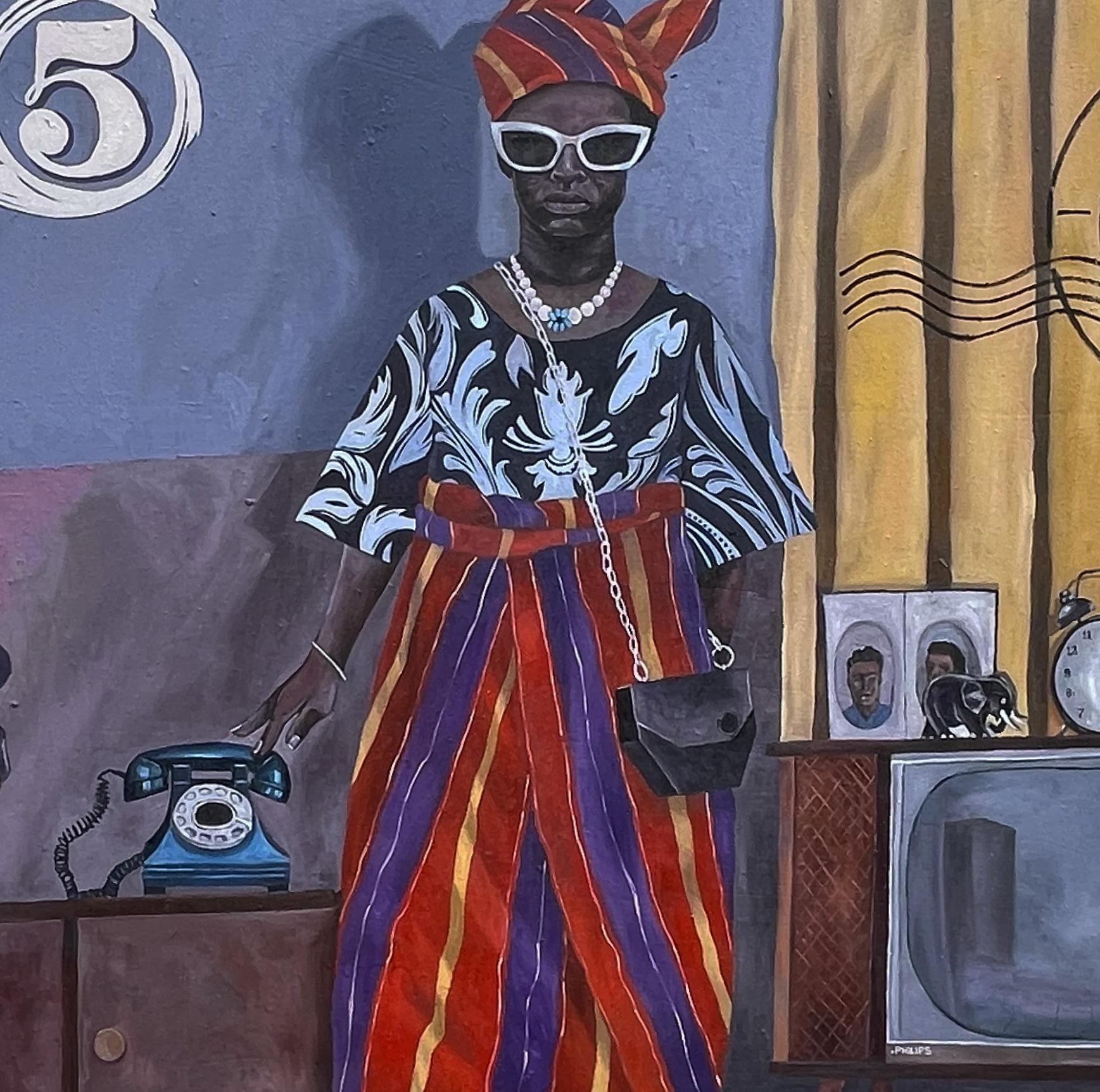 Associazione Giorno 2 - 21° secolo, Contemporaneo, Figurativo, Donne, Africa Home in vendita 2