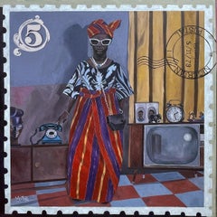 Asociación Día 2 - Siglo XXI, Contemporáneo, Figurativo, Mujer, África Inicio