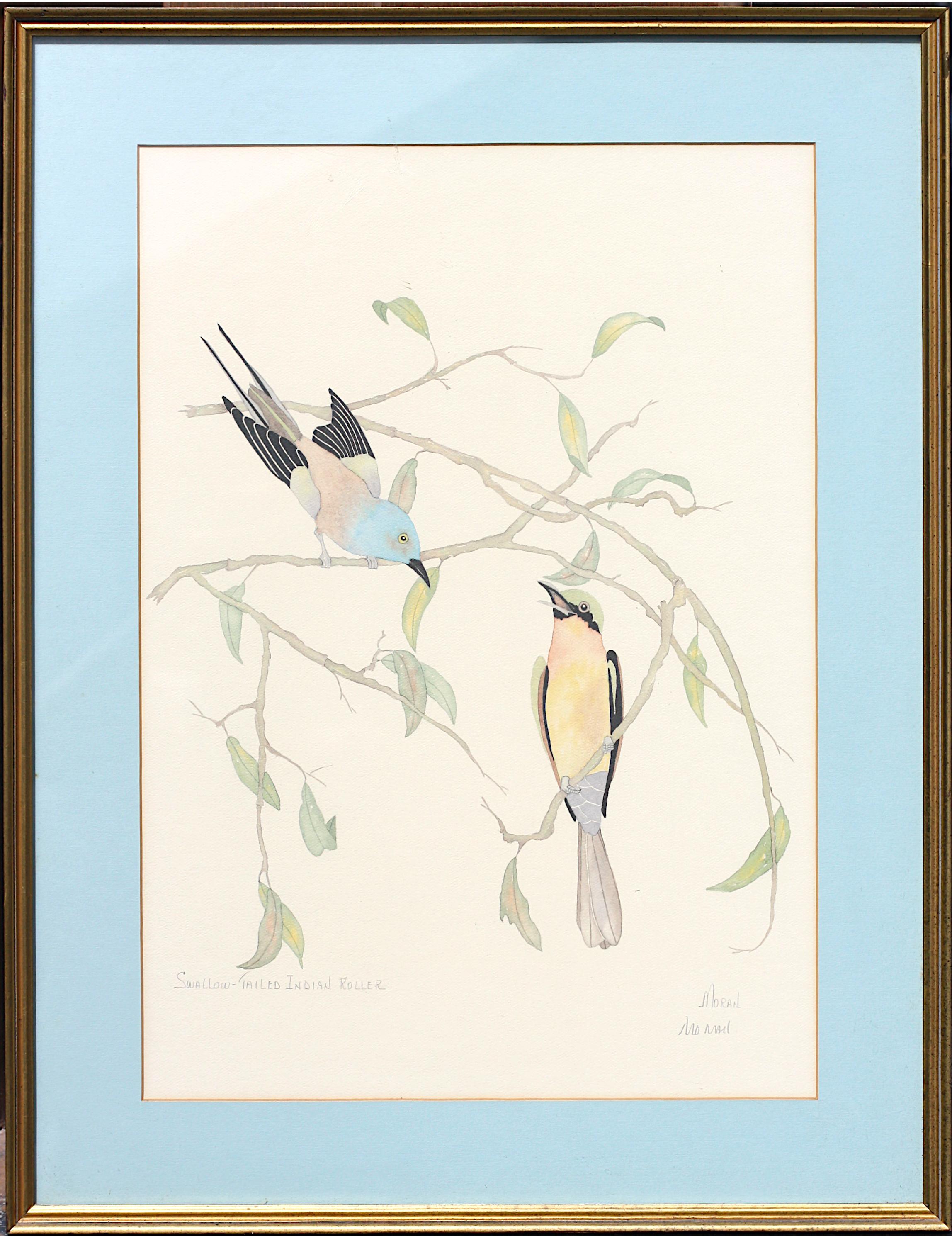 
Moran, Rouleau indien à queue d'hirondelle, aquarelle sur papier, signée, titrée
Longueur totale, 25,5 x 20 po, vue, 19,5 x 14 po.
Rapport de condition
Bon état.