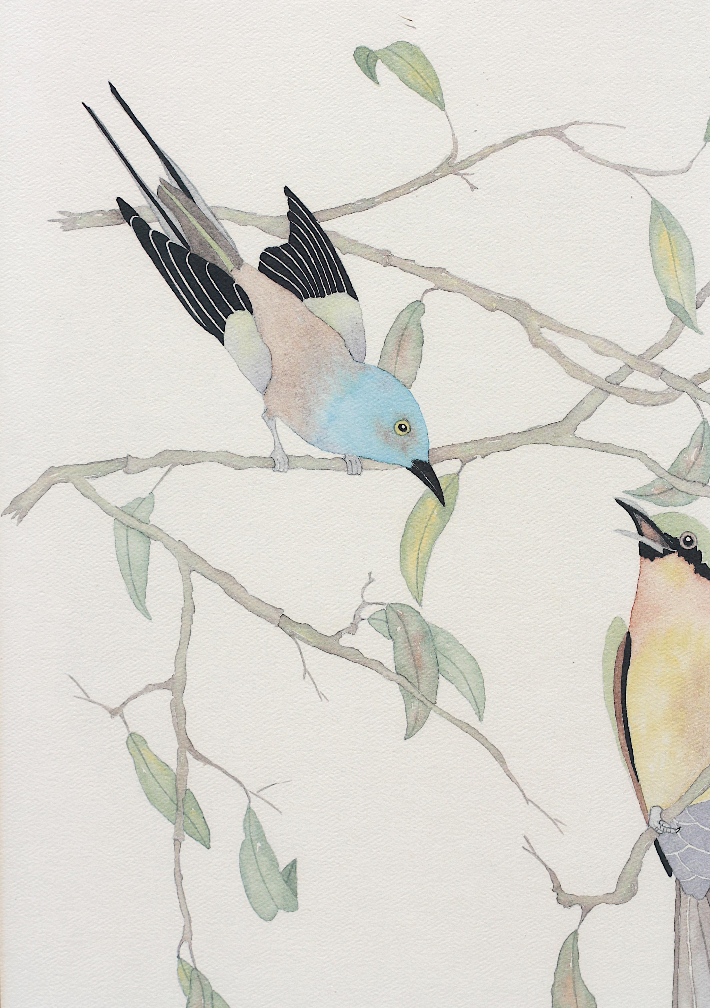 Moran, rouleau indien à queue d'hirondelle, aquarelle en vente 1