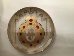 Morbelli Porcelain Wall Plate “Talismano Di Carlo Magno”, 1988, Italy