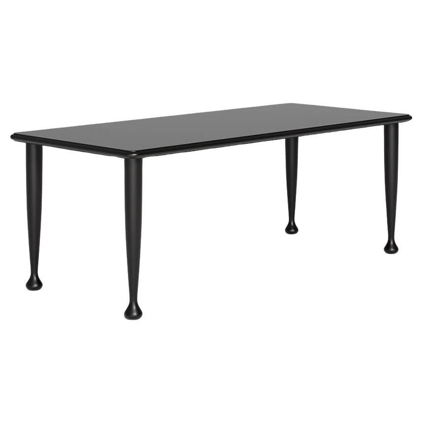 Table Morbio en frêne noir par Achille
Pier Giacomo Castiglioni pour Meritalia