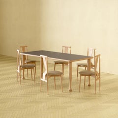 Morbio Table in Natural Ash by Achille & Pier Giacomo Castiglioni for Meritalia