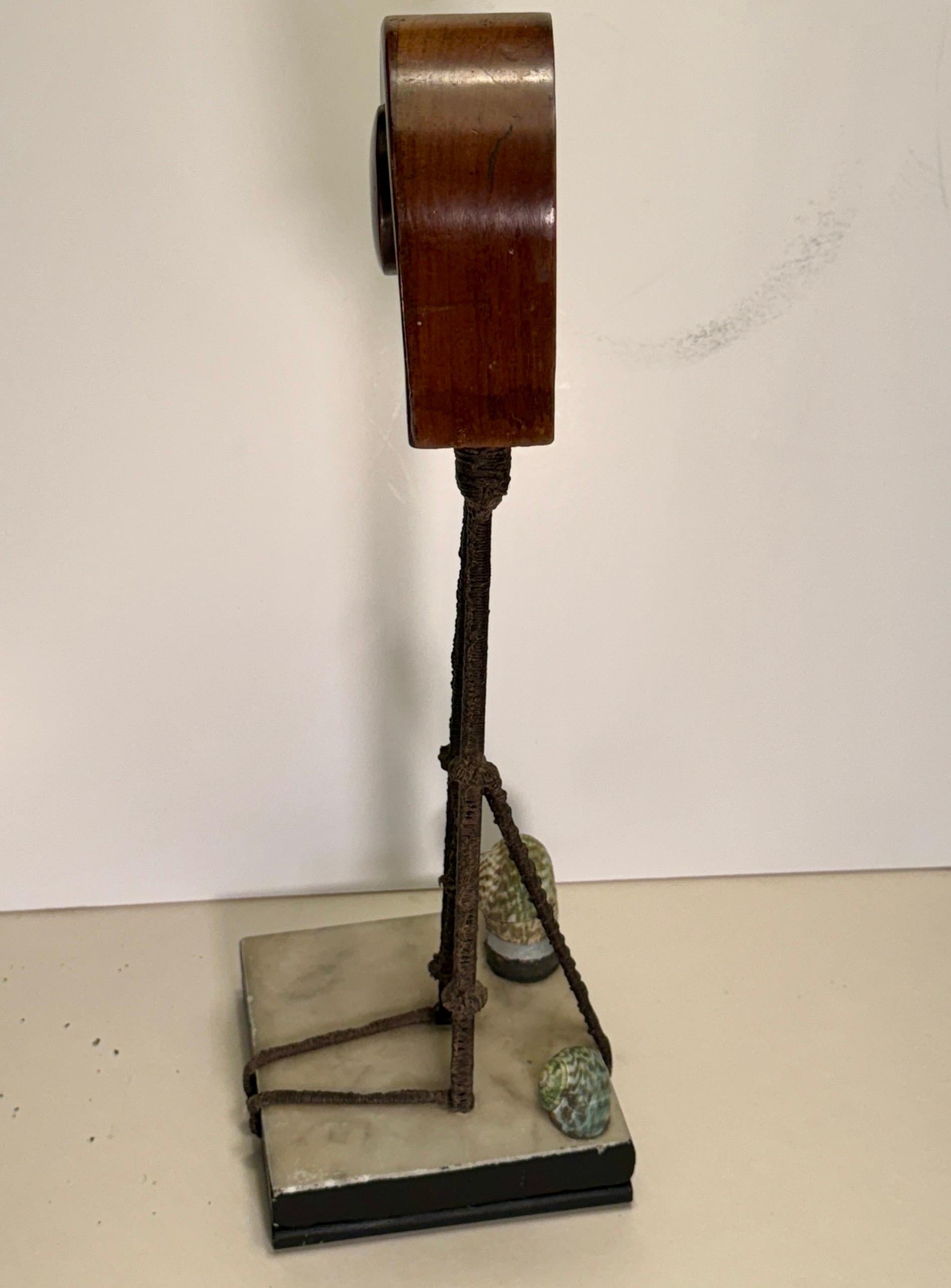Morden Sculpture In Wood And Metal by Børge 2013 For Sale 7