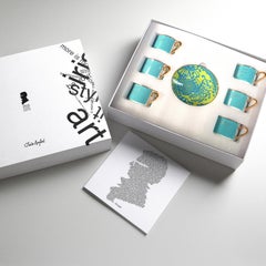 More is More Teacup & Saucer Set by Iris Apfel