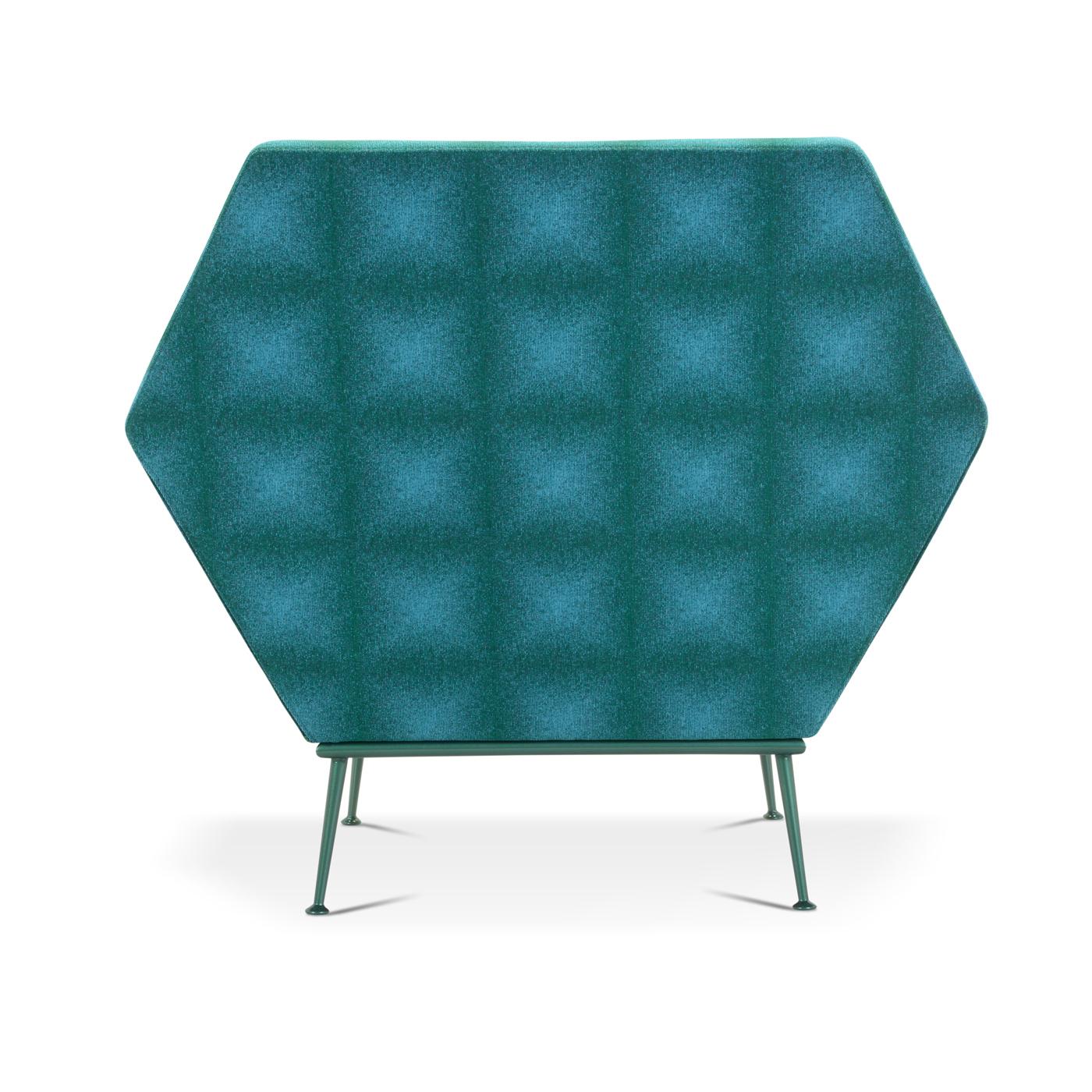 Modern Morebillow Armchair Light Blue by Antonio Piciulo For Sale