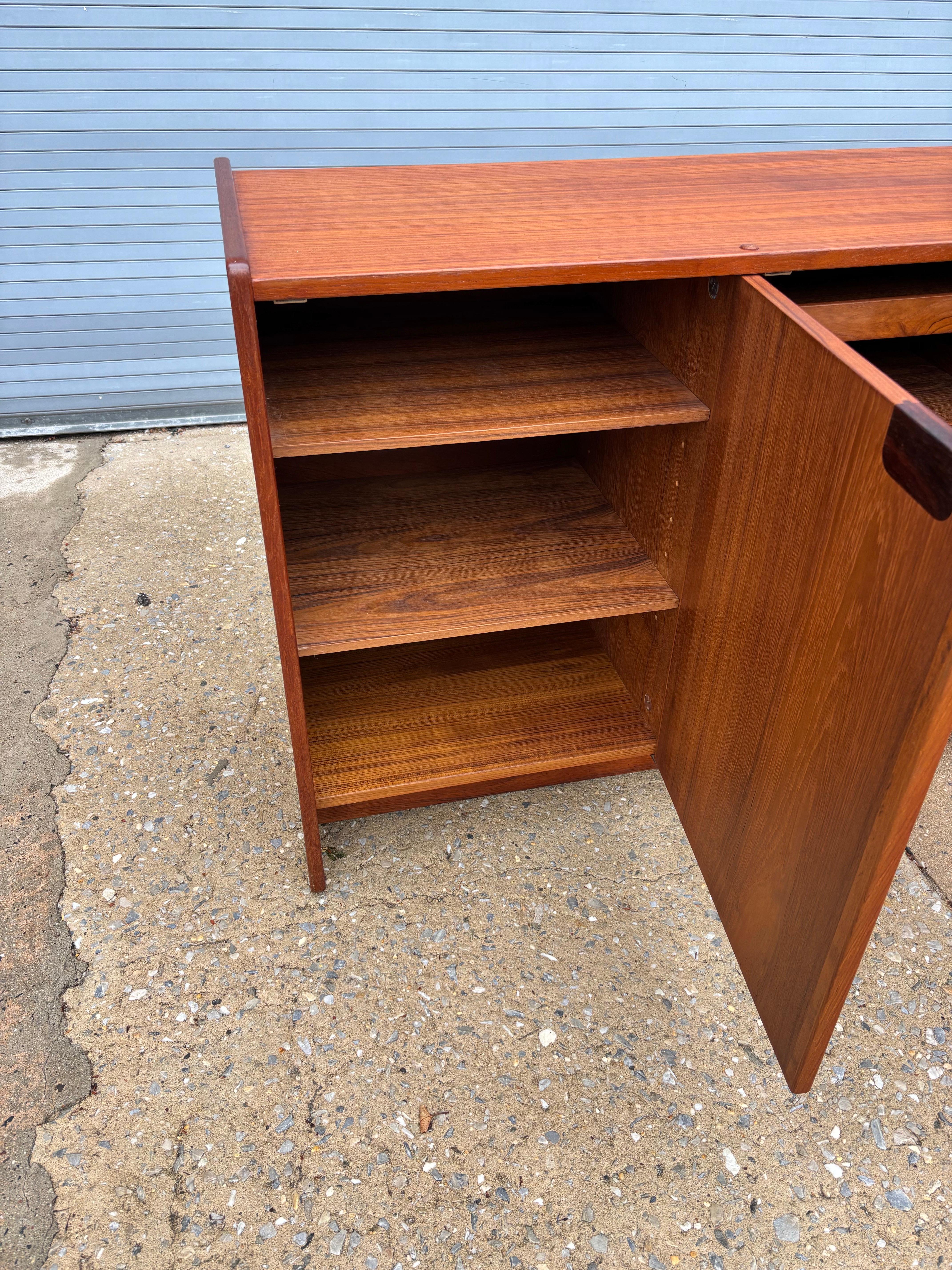 Moreddi Teak 4 Door Credenza/ Buffet For Sale 3