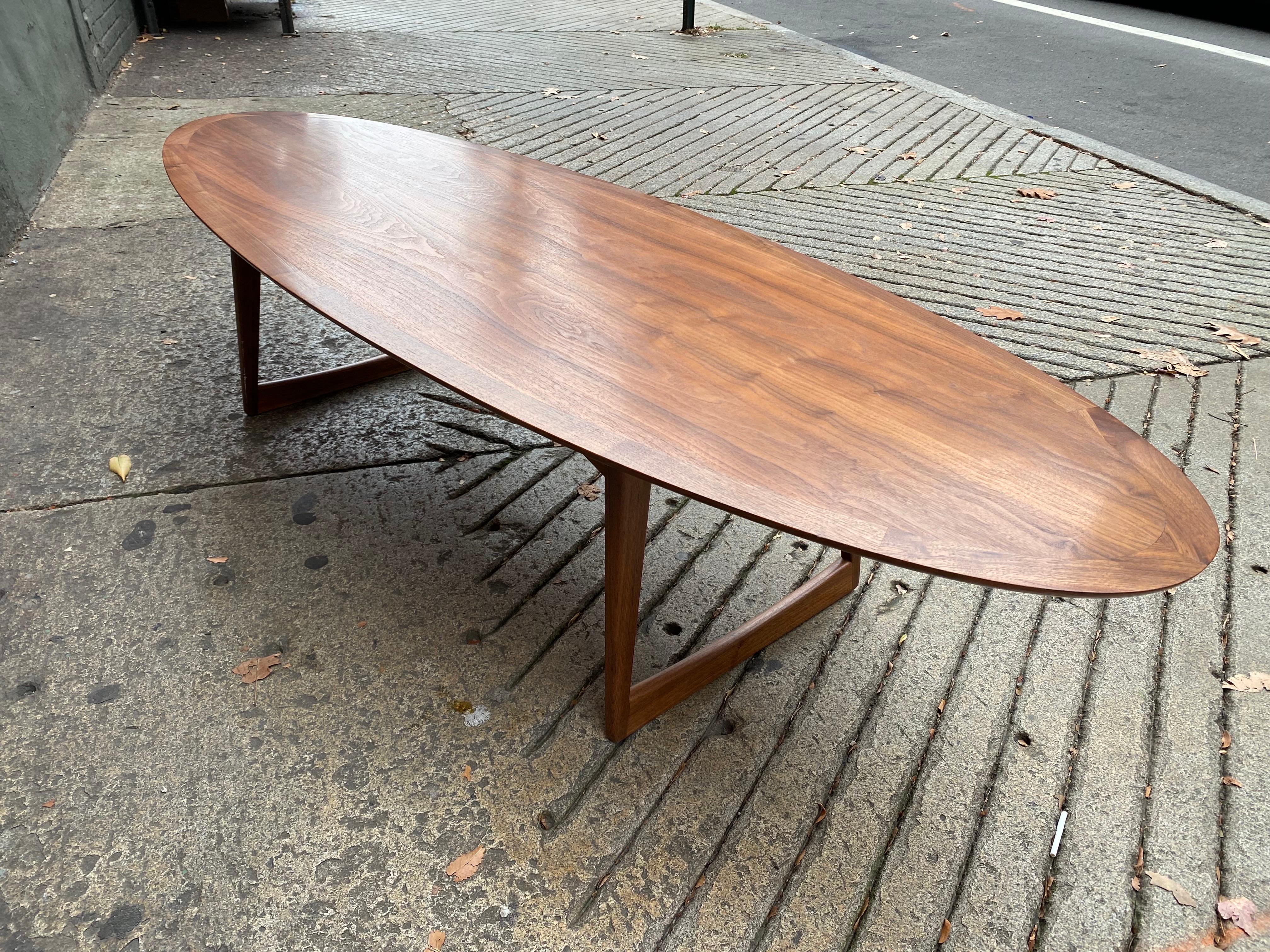 Moreddi Teak Surfboard Coffee Table For Sale 3