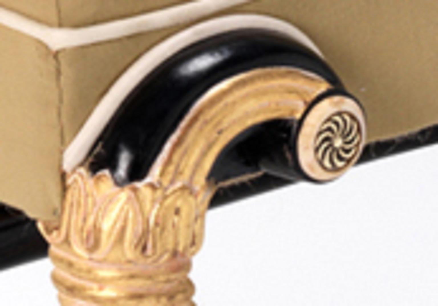 Ebonized Morel and Hughes Stool For Sale