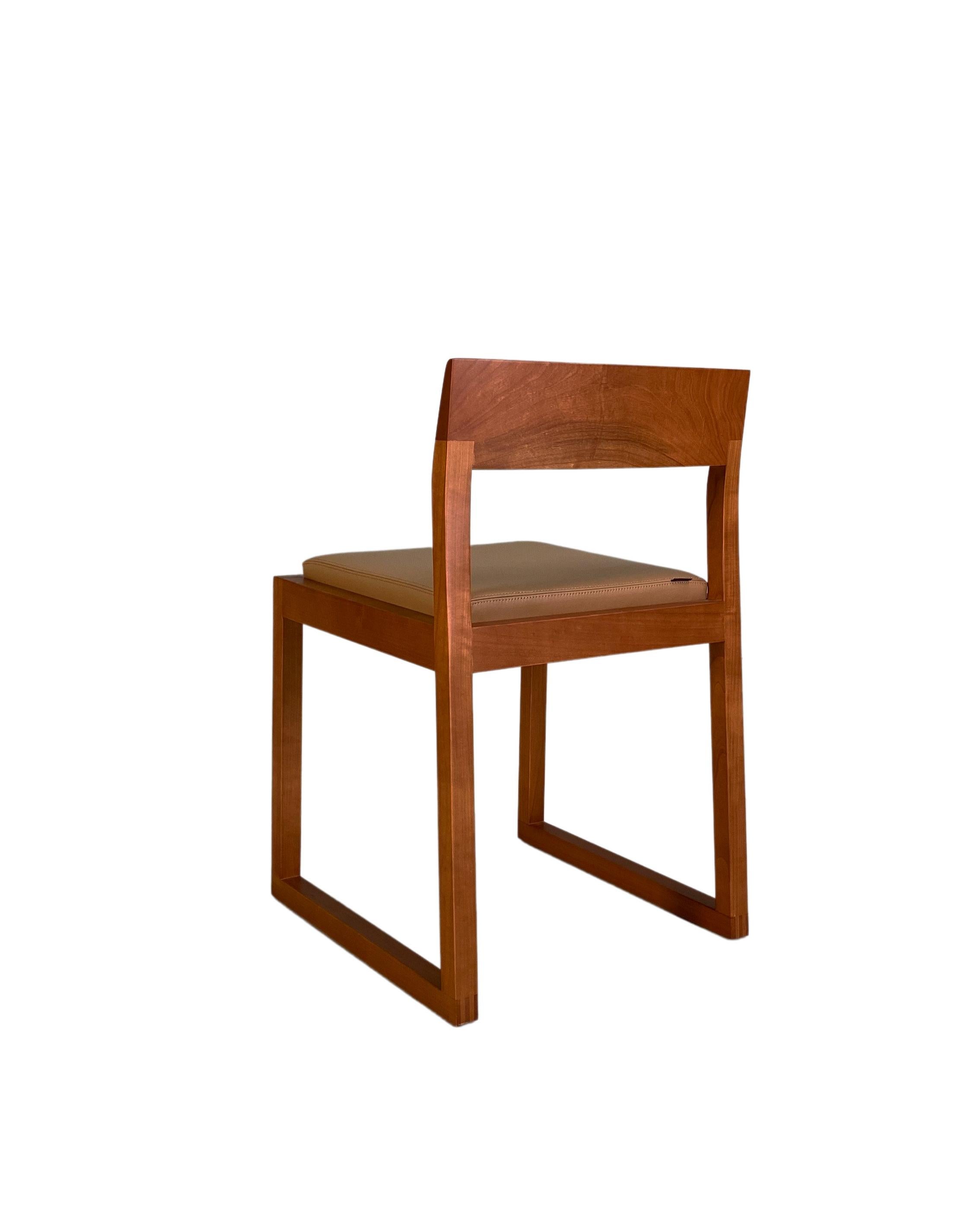 Italian Morelato, Burton Chair in Ash Wood