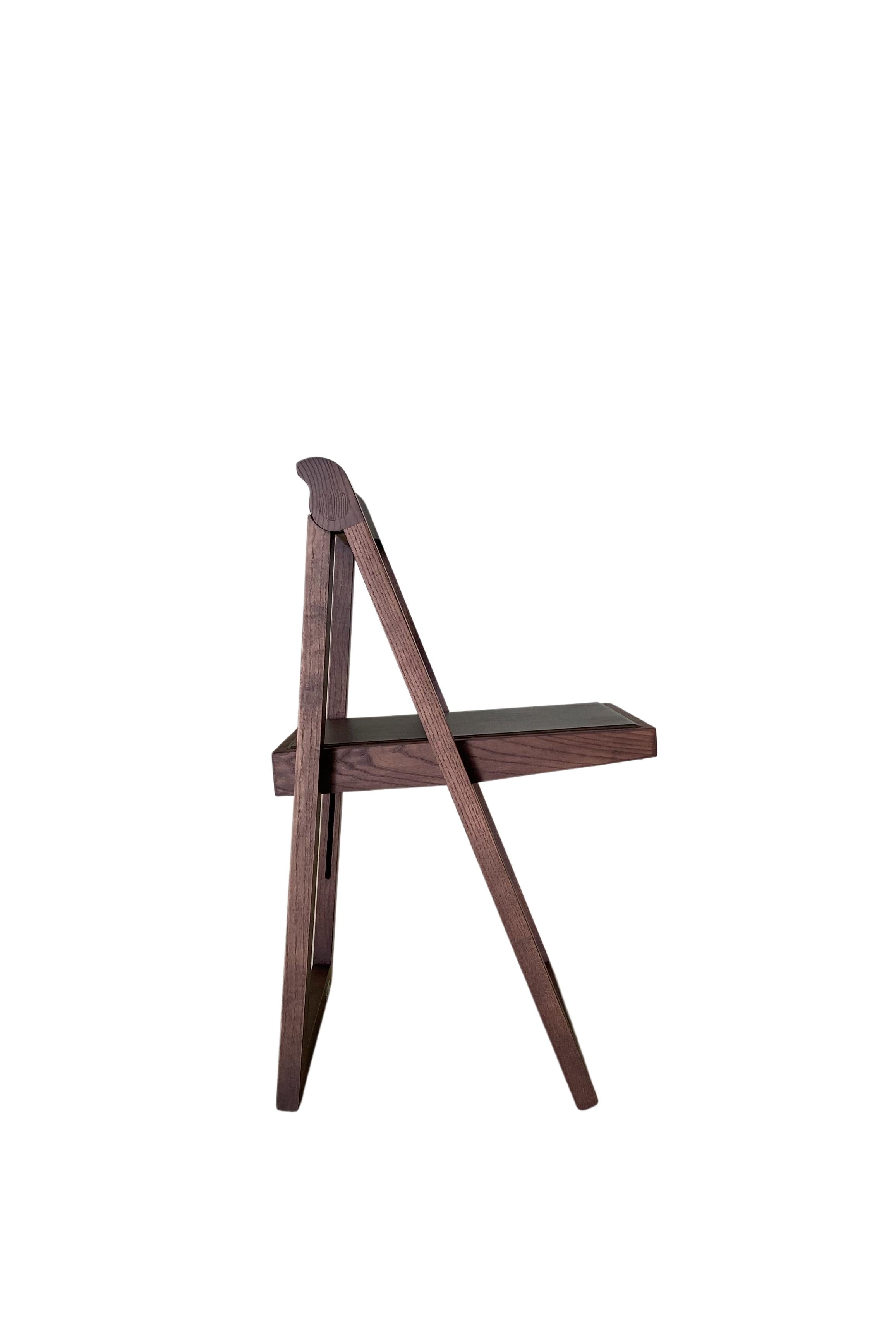 Morelato, Ciak folding Chair in Ash Wood 6