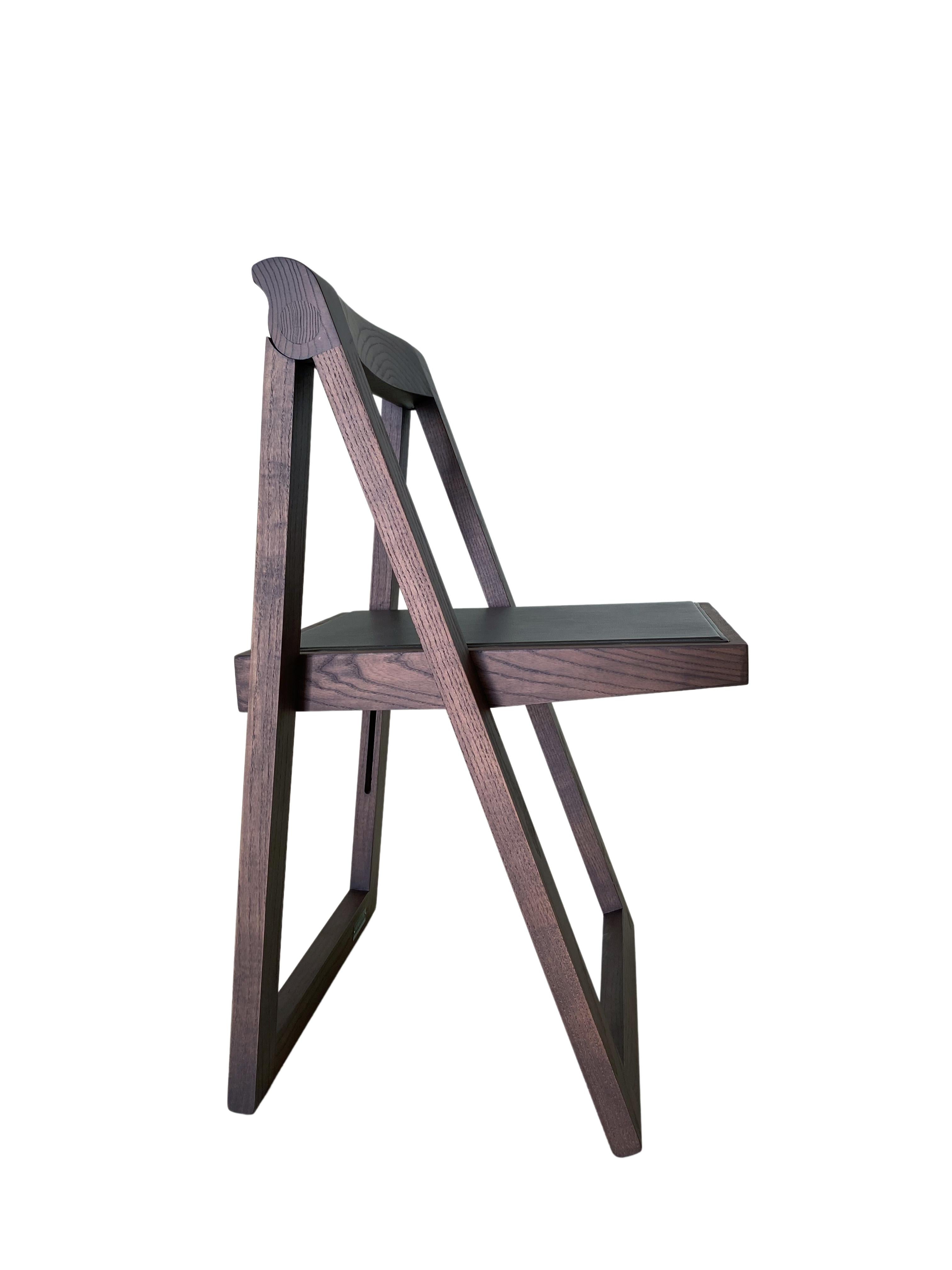 Morelato, Ciak folding Chair in Ash Wood 2