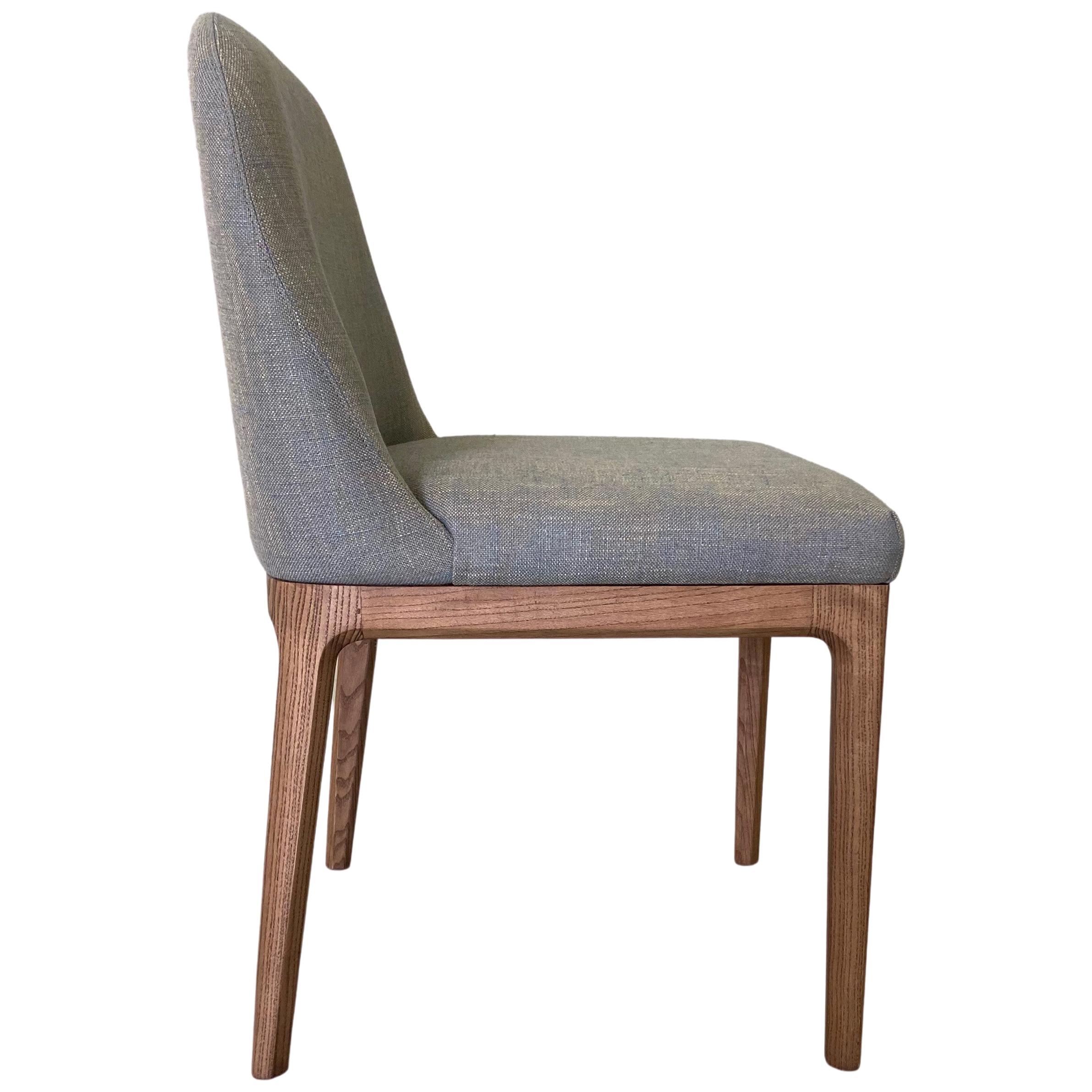 Morelato Contemporary Dining Chair in Ashwood