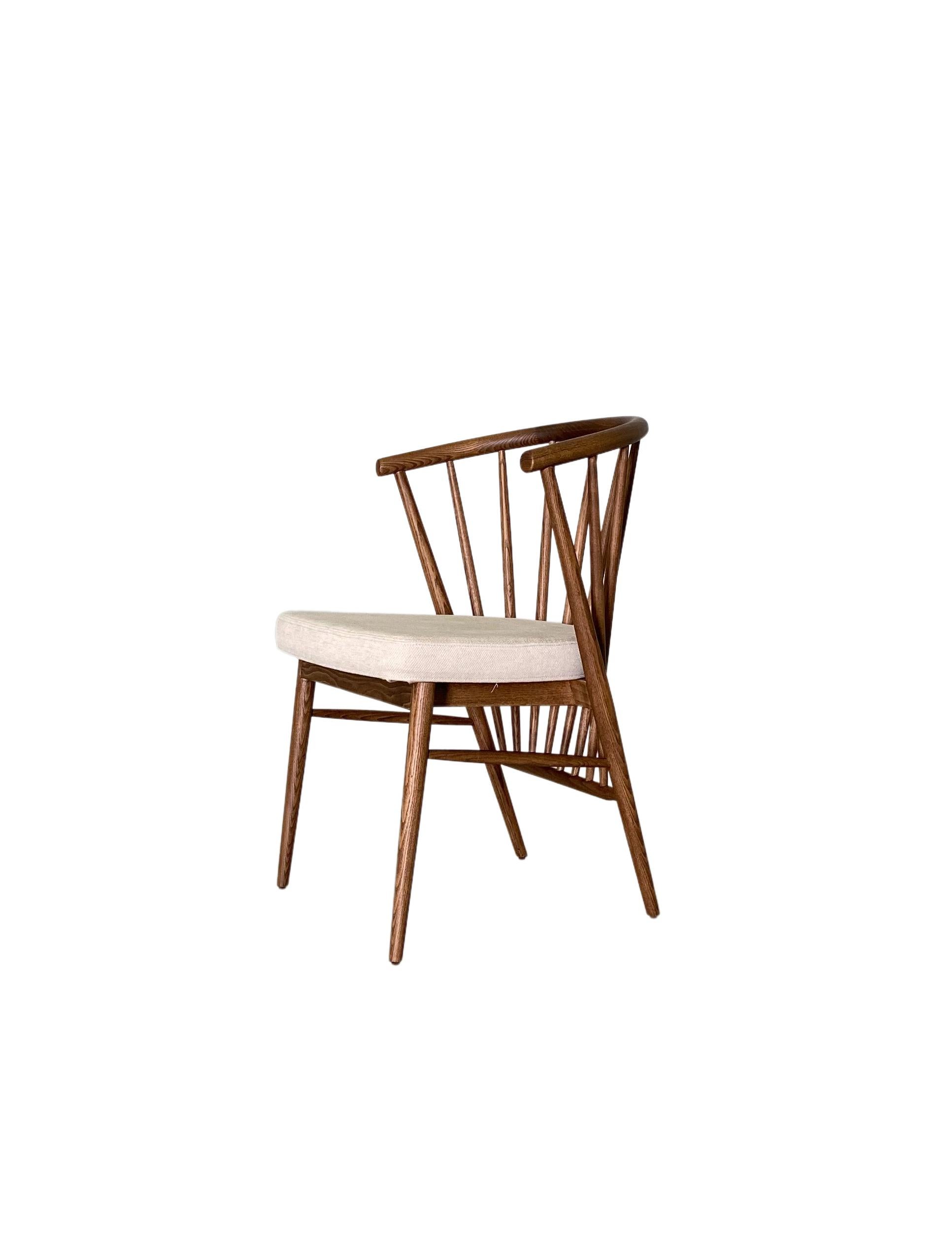 Morelato, Jenny Chair in Ash Wood 3