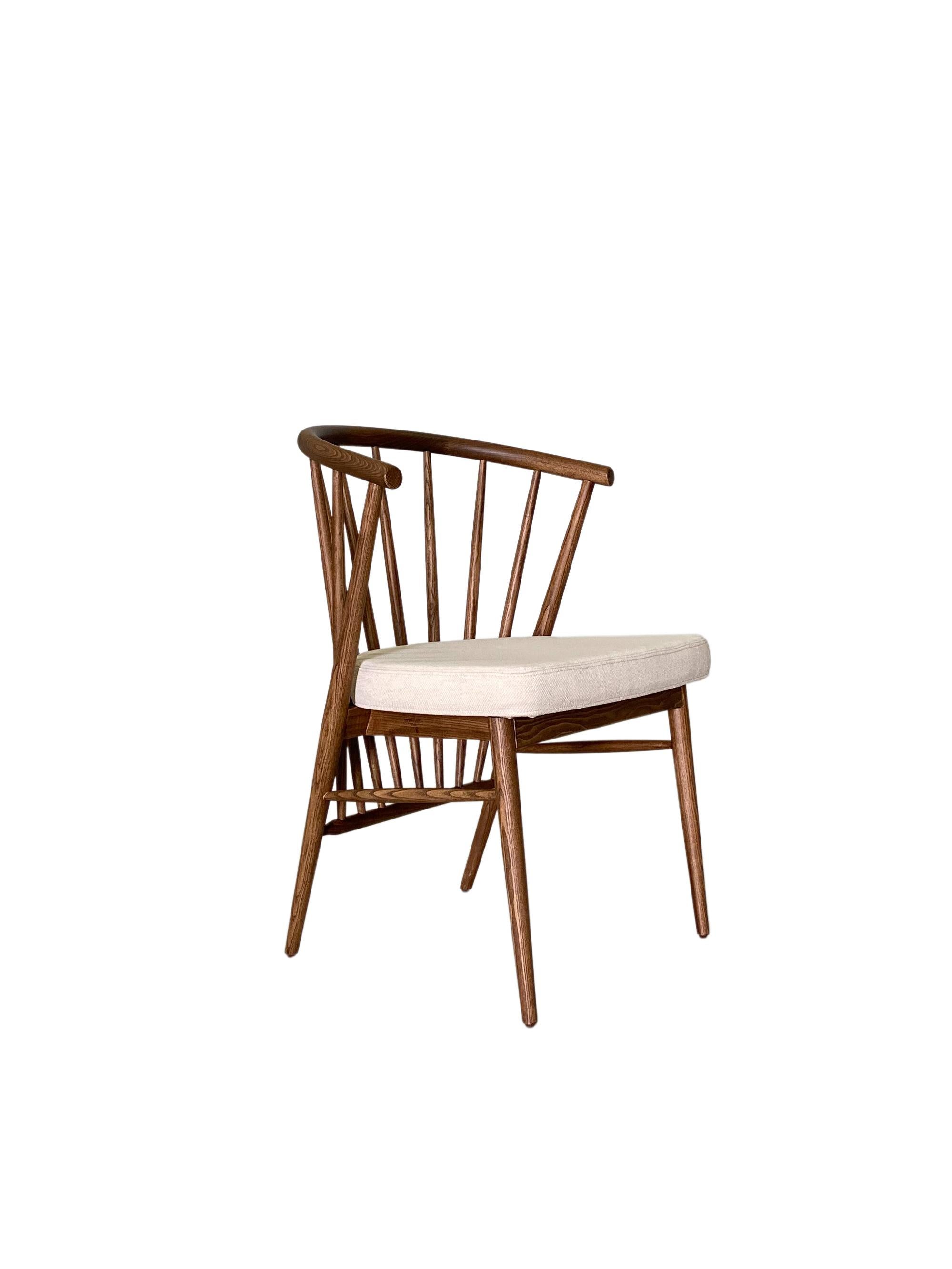 Italian Morelato, Jenny Chair in Ash Wood