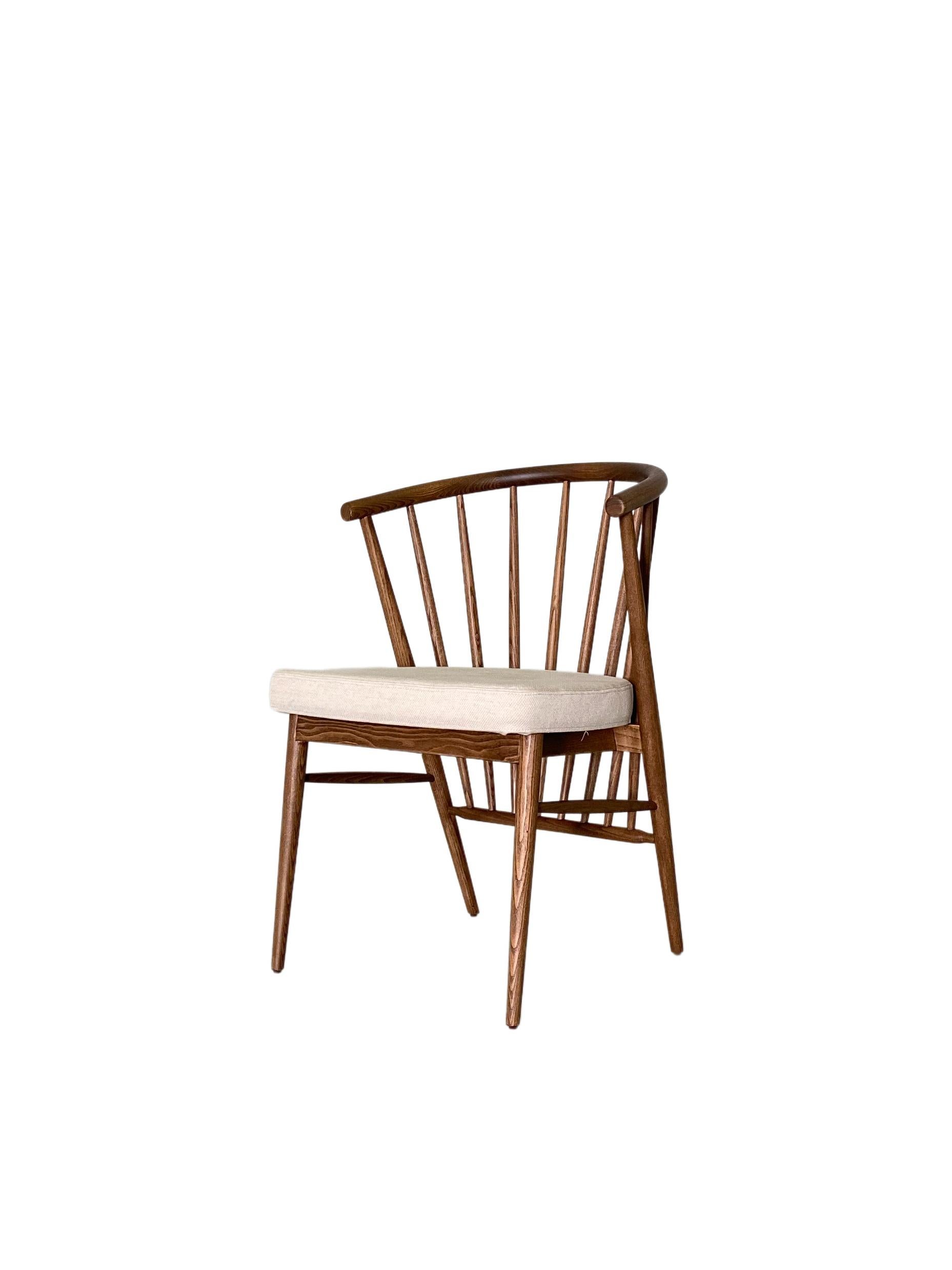 Morelato, Jenny Chair in Ash Wood 1