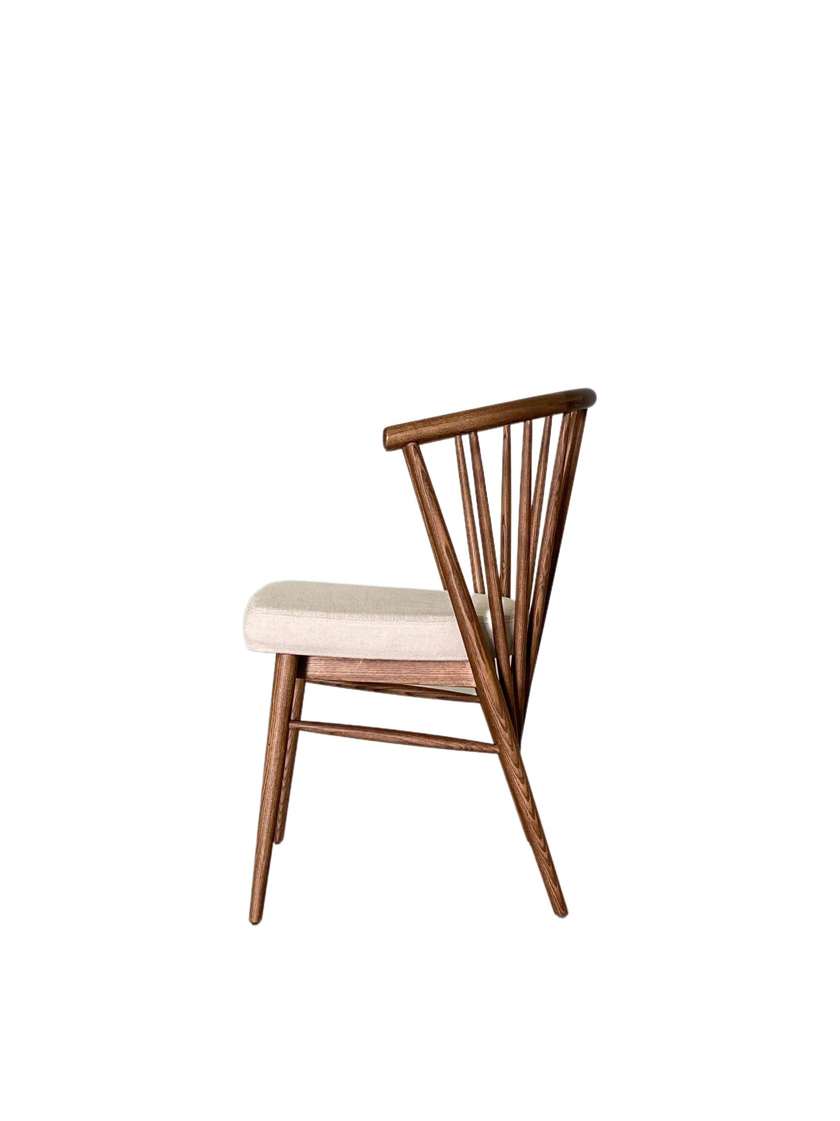 Morelato, Jenny Chair in Ash Wood 2