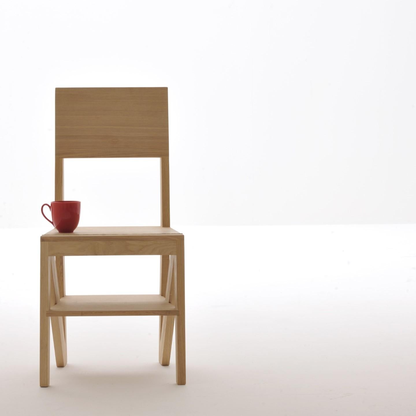 plain wooden chair