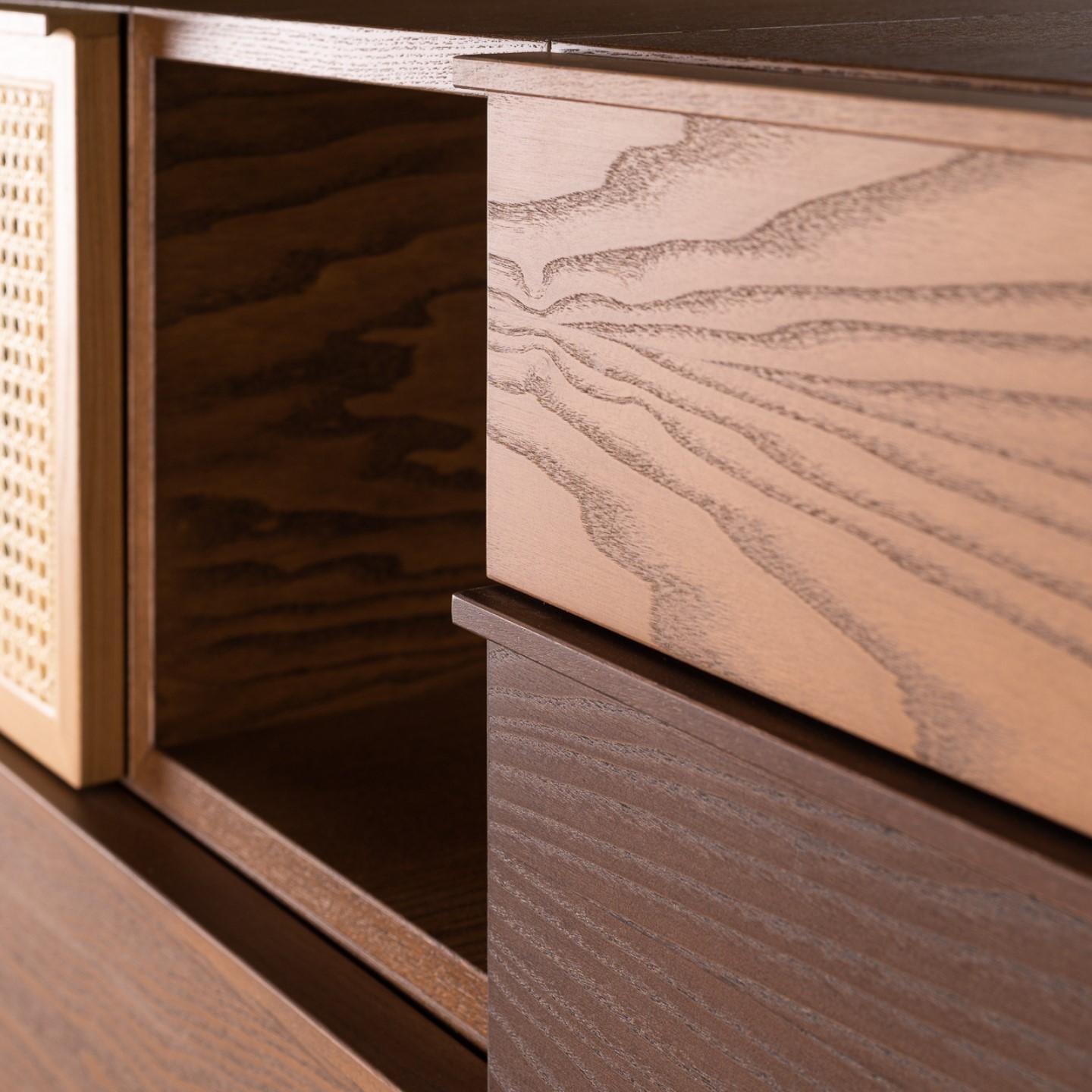 XXIe siècle et contemporain Balançoire Morelato, Consolle en bois de frêne en vente