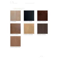 Morelato wood+leather samples box