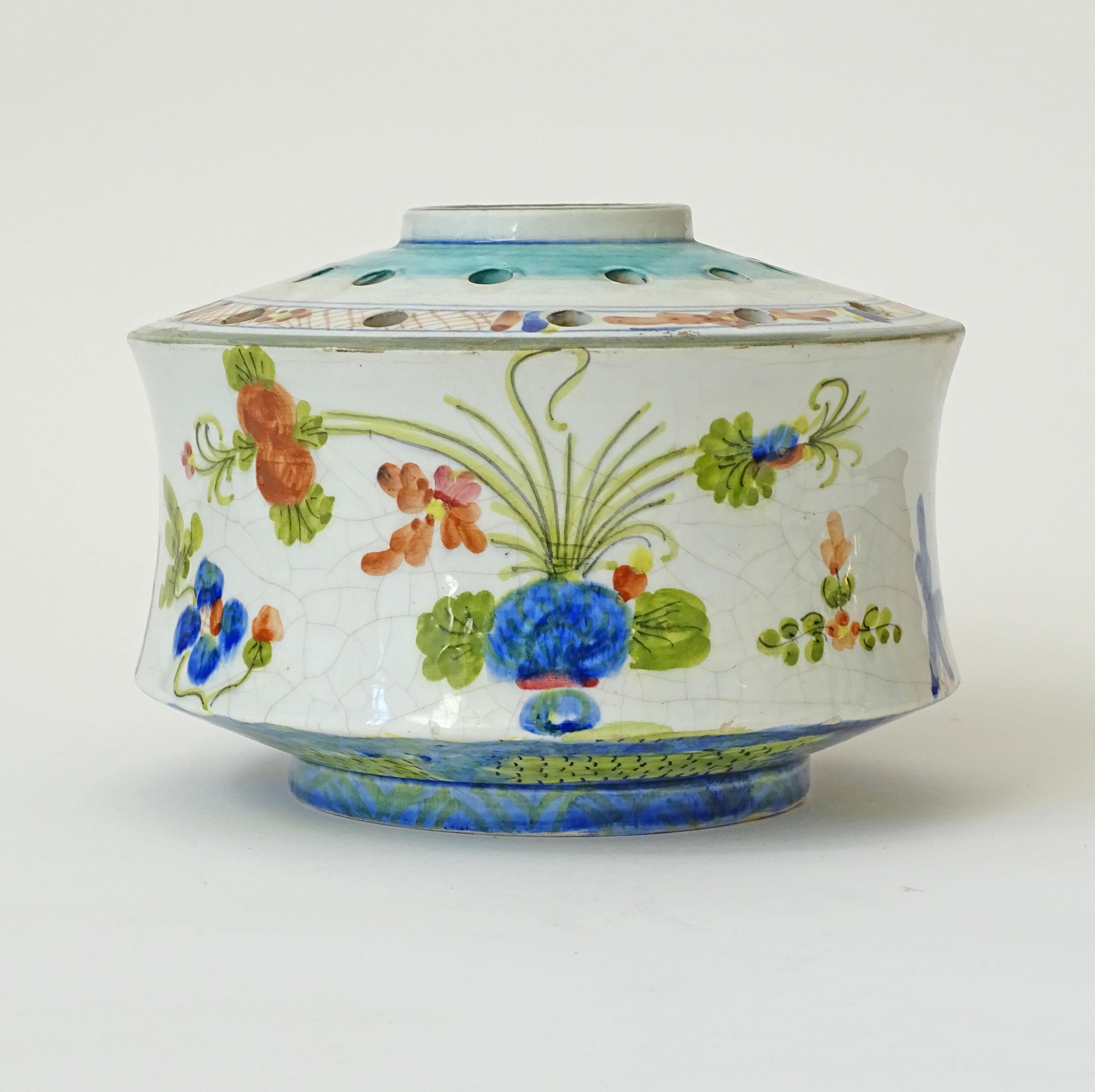 Morelli Faenza Keramische Tulpenvase, Italien 1960er Jahre (Moderne der Mitte des Jahrhunderts) im Angebot