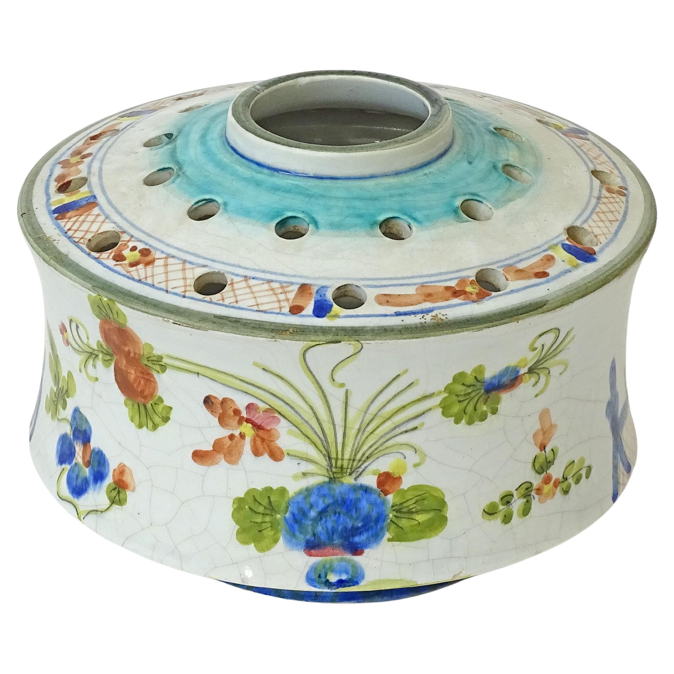 Vase tulipe en céramique Morelli Faenza, Italie, années 1960