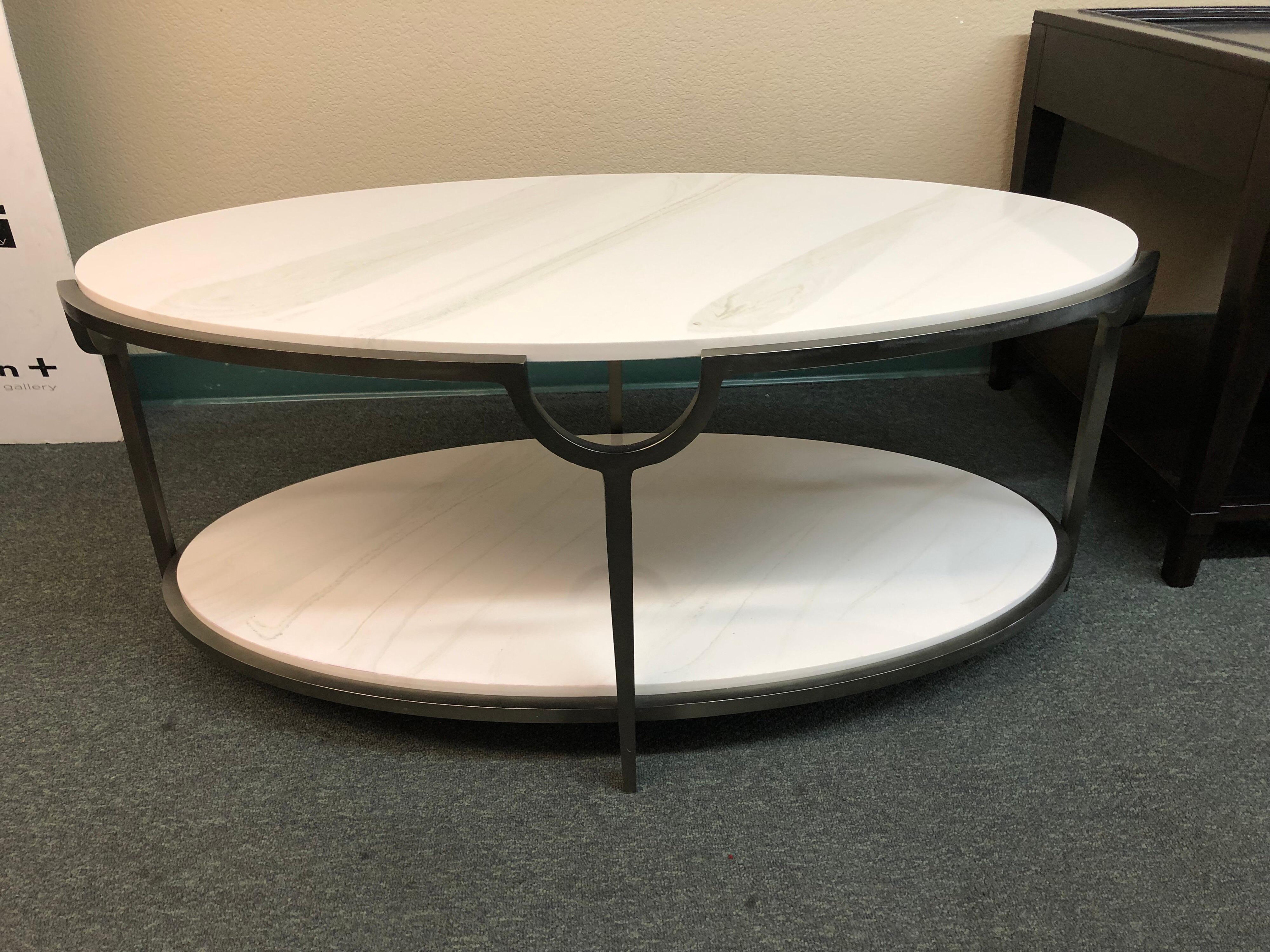 Morello Oval Cocktail Table by Bernhardt Furniture Company For Sale at ...