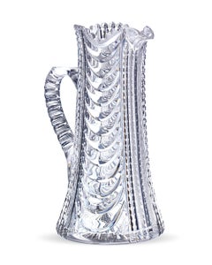 Morello Pattern Cut Glass Pitcher by Libbey