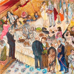 Légion d'honneur Moreno Pincas Art du 21e siècle Peinture contemporaine figurative