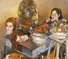 Vanity Moreno Pincas 21st Century art Contemporary painting portrait figurative