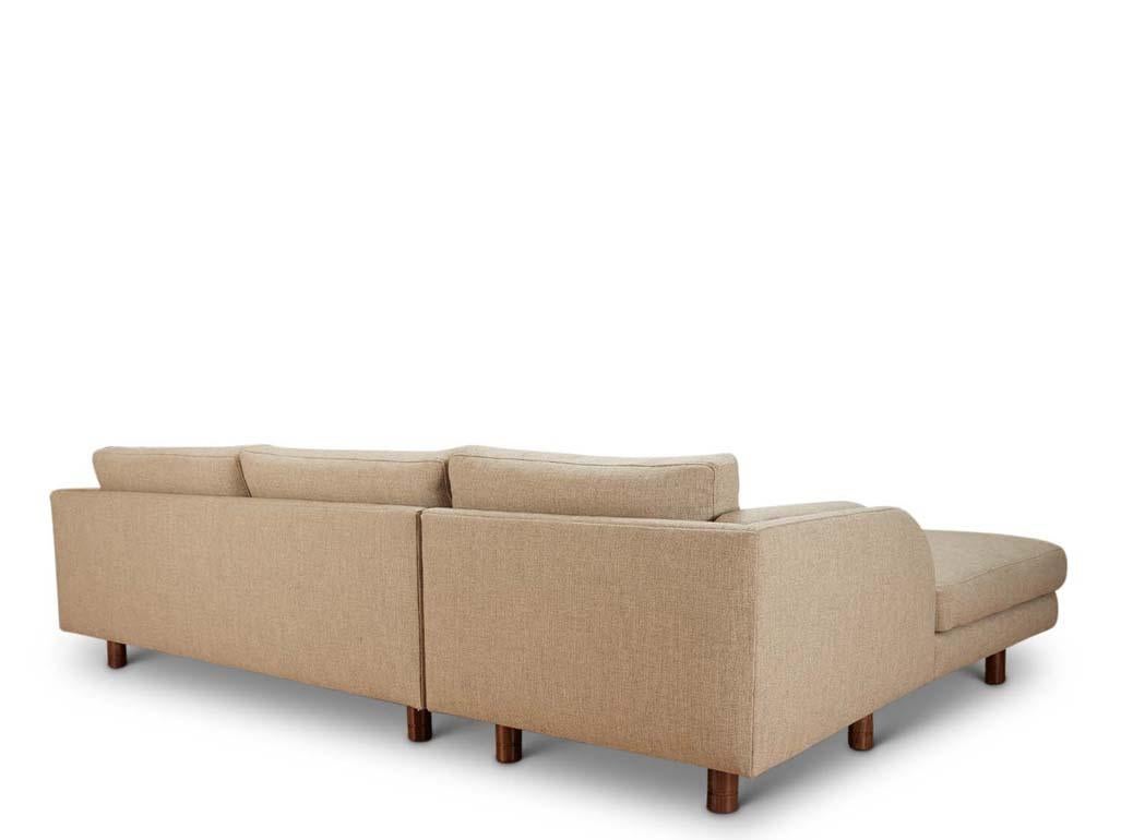 Mid-Century Modern Moreno Sectional by Lawson-Fenning For Sale