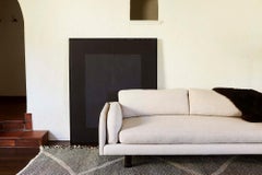 Lawson-Fenning Moreno Sofa, Leinen & Massive Eiche, modernes Sofa