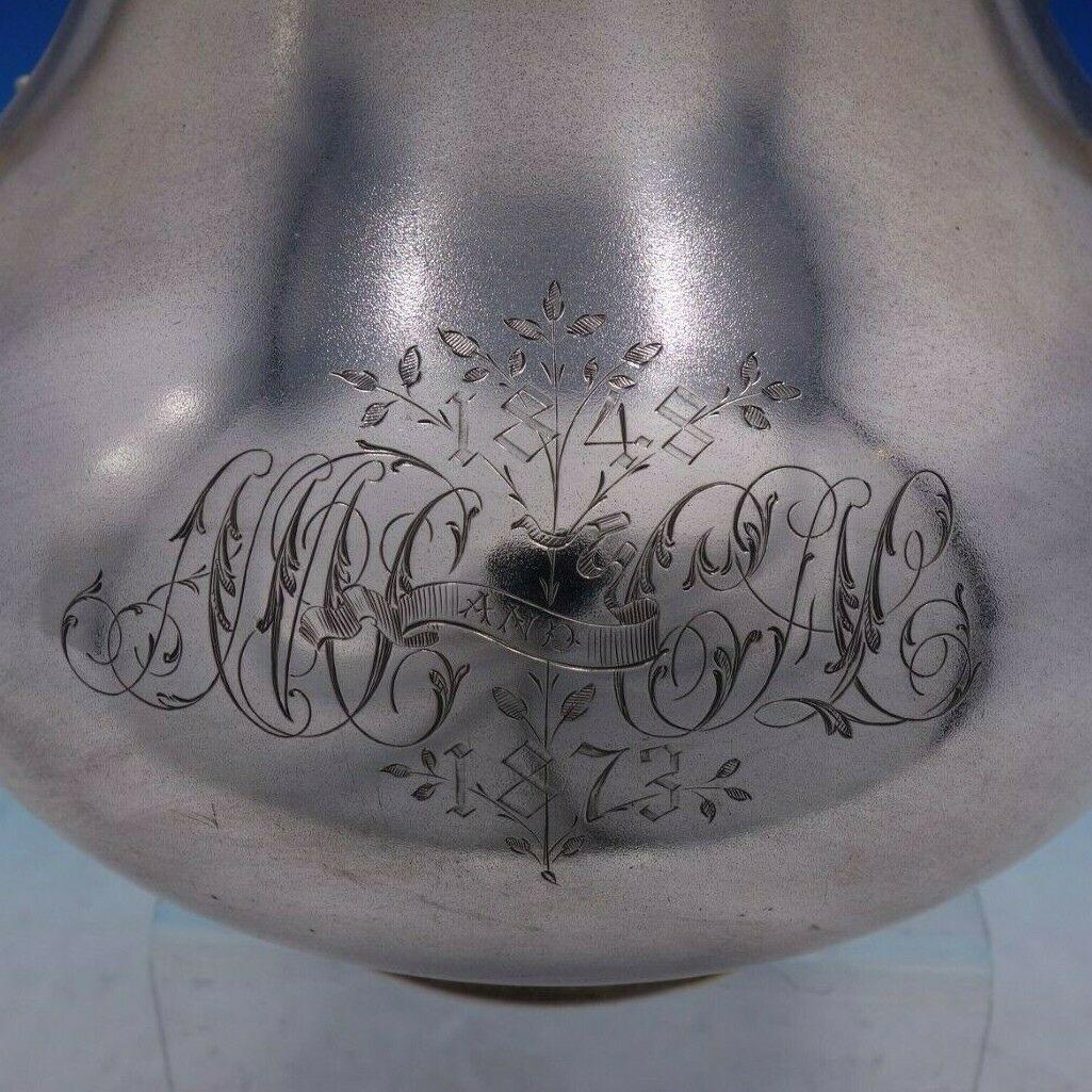 20ième siècle Moresque by Tiffany & Co. bouilloire urne à café en argent sterling qualité musée #4244 en vente