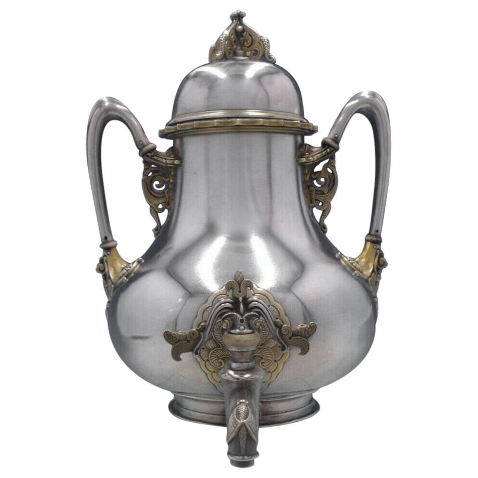 Moresque by Tiffany & Co. bouilloire urne à café en argent sterling qualité musée #4244 en vente