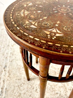 Moresque occasional table