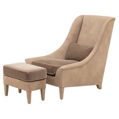 Fauteuil Moretti avec repose-pieds