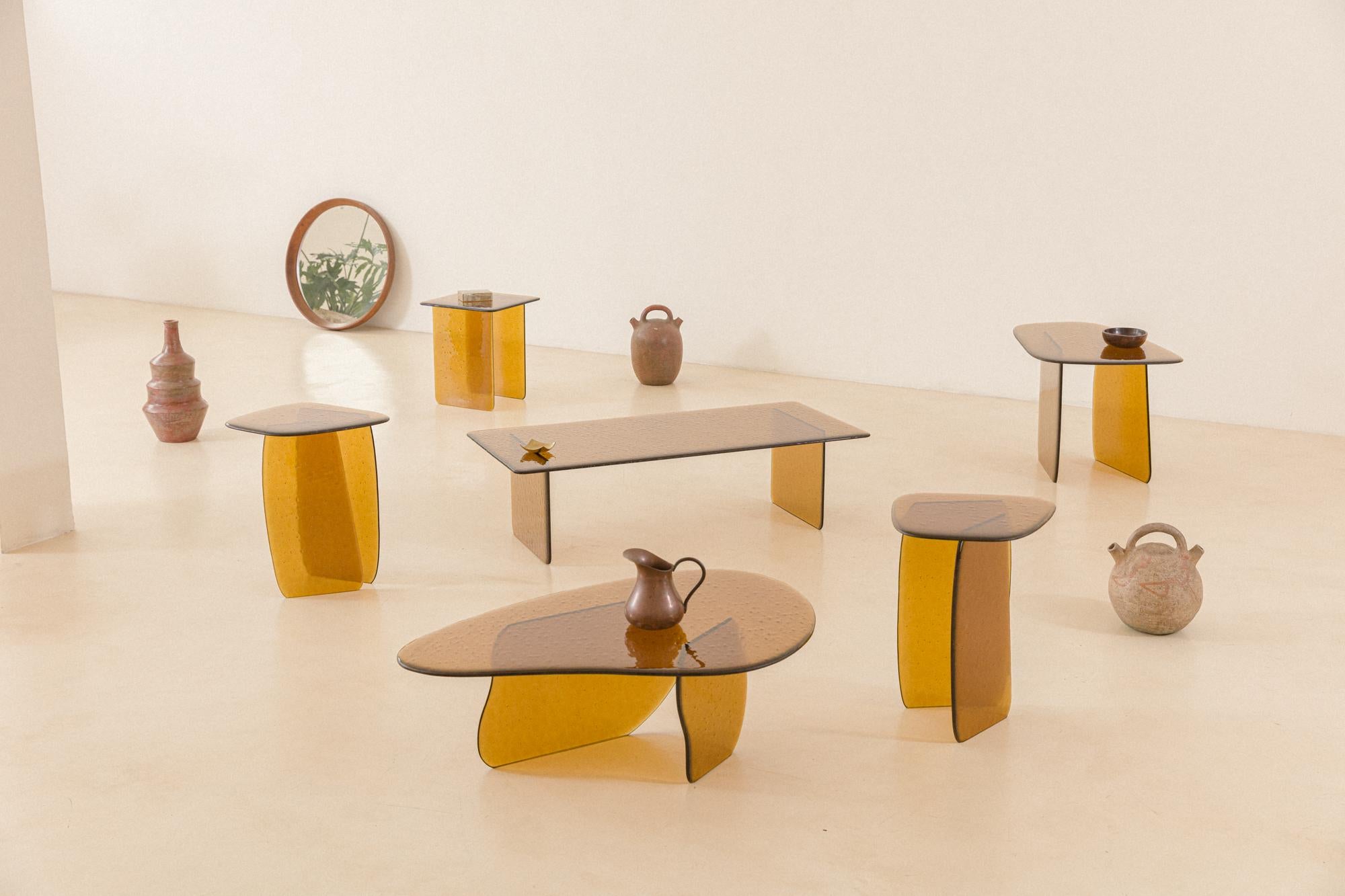 Post-Modern Morfa nº 01 Side Table by Lucas Recchia, 2025 For Sale