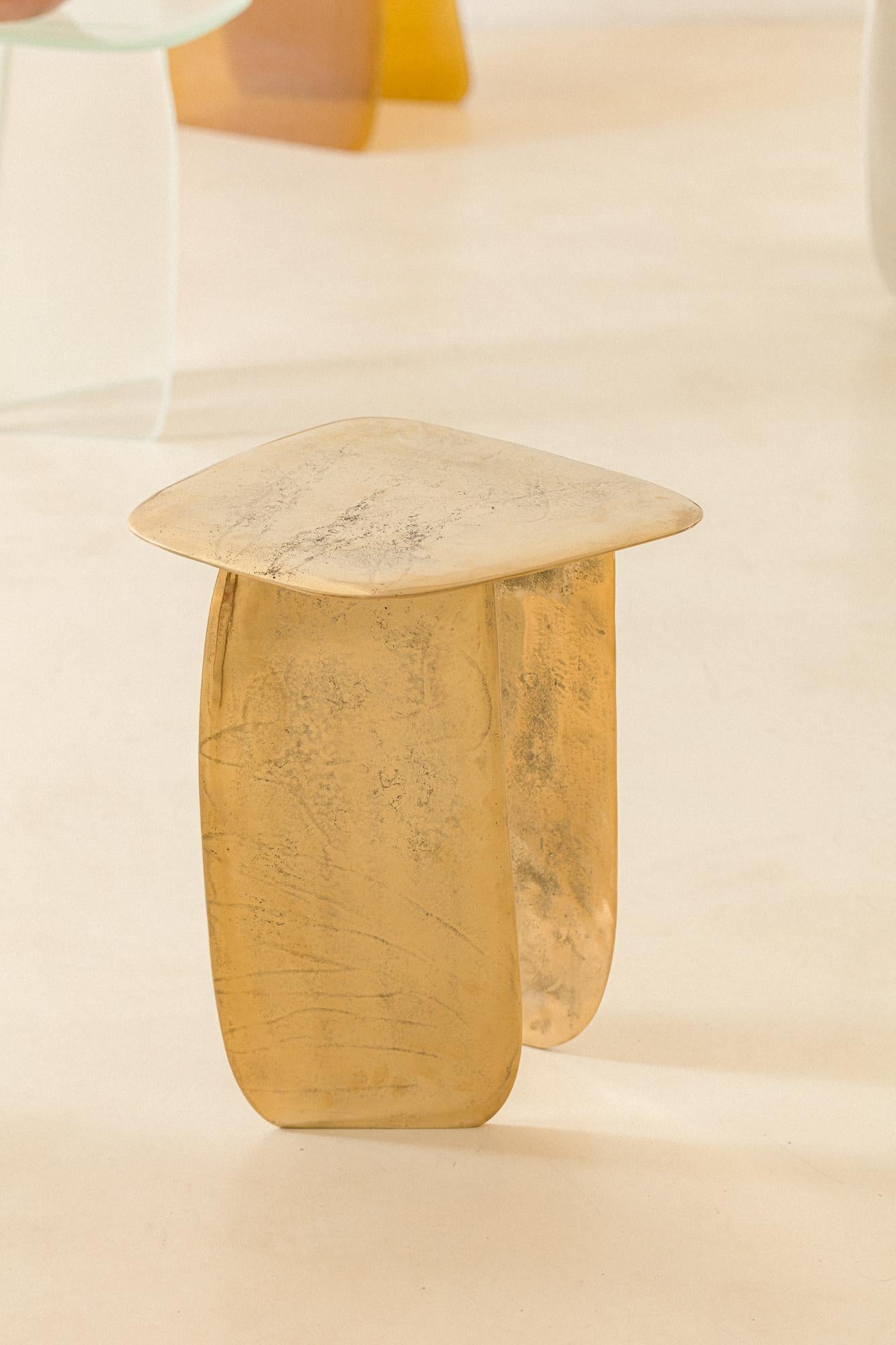 Contemporary Side Table Morfa Nº 01 by Lucas Recchia, 2019 For Sale 8