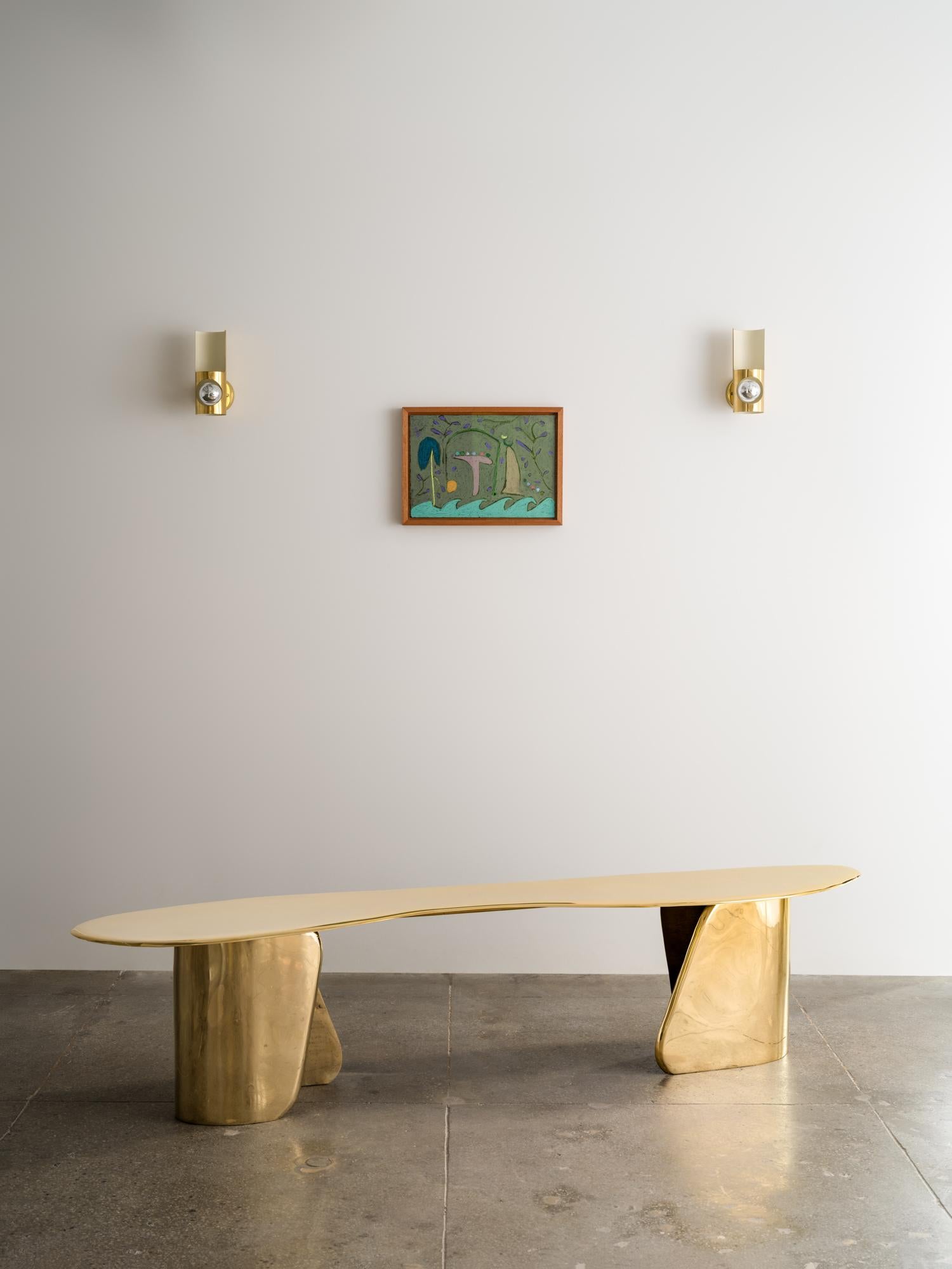 Post-Modern Contemporary Bench Morfa nº 09 by Lucas Rechia, 2023 For Sale