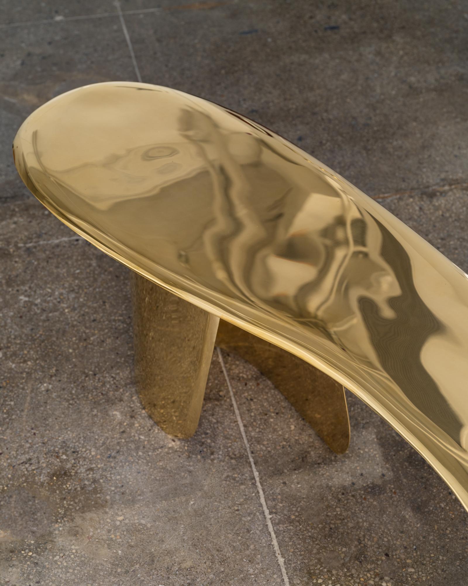 Brazilian Contemporary Bench Morfa nº 09 by Lucas Rechia, 2023 For Sale