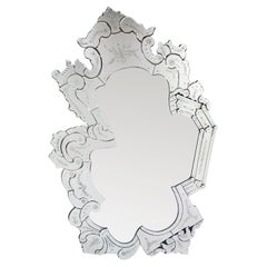 "Morfeo" Specchio Contemporaneo in Vetro di Murano by Fratelli Tosi