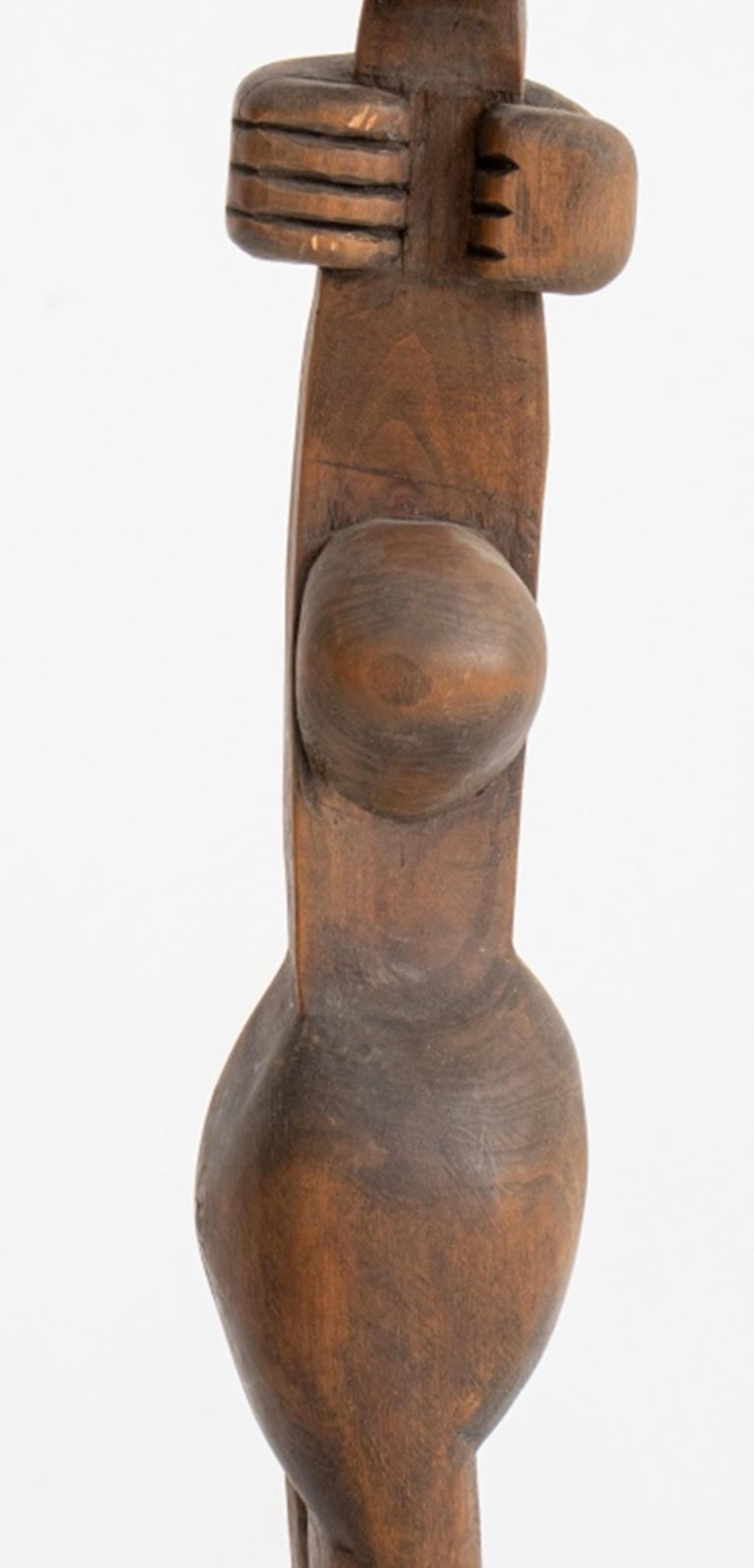 Bulkeley Modern Abstract Wood Sculpture For Sale at 1stDibs