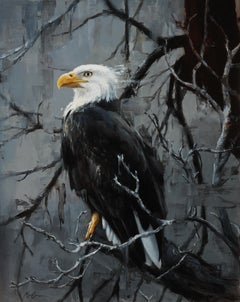 "Seeing it All, " Oil Painting