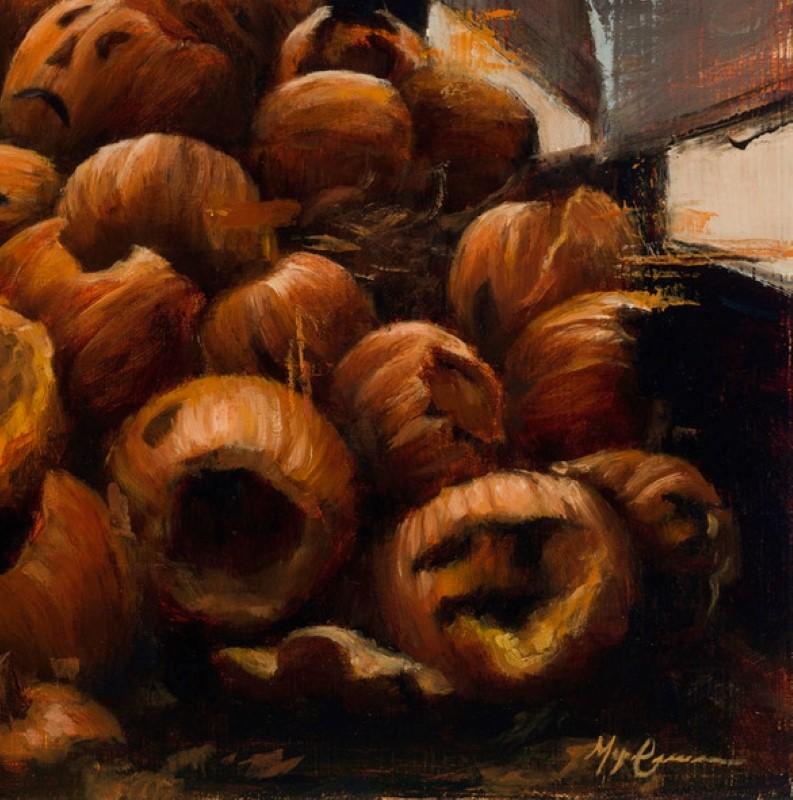 „The End of Our Season“ (2024) von Morgan Cameron, Original-Ölgemälde im Angebot 1