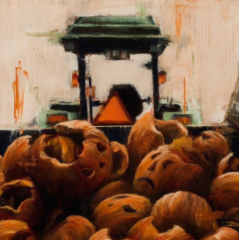 „The End of Our Season“ (2024) von Morgan Cameron, Original-Ölgemälde im Angebot 3