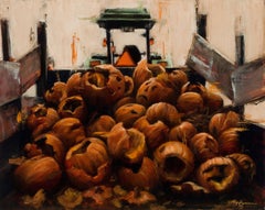 "El final de nuestra temporada" (2024) de Morgan Cameron, Pintura al óleo original