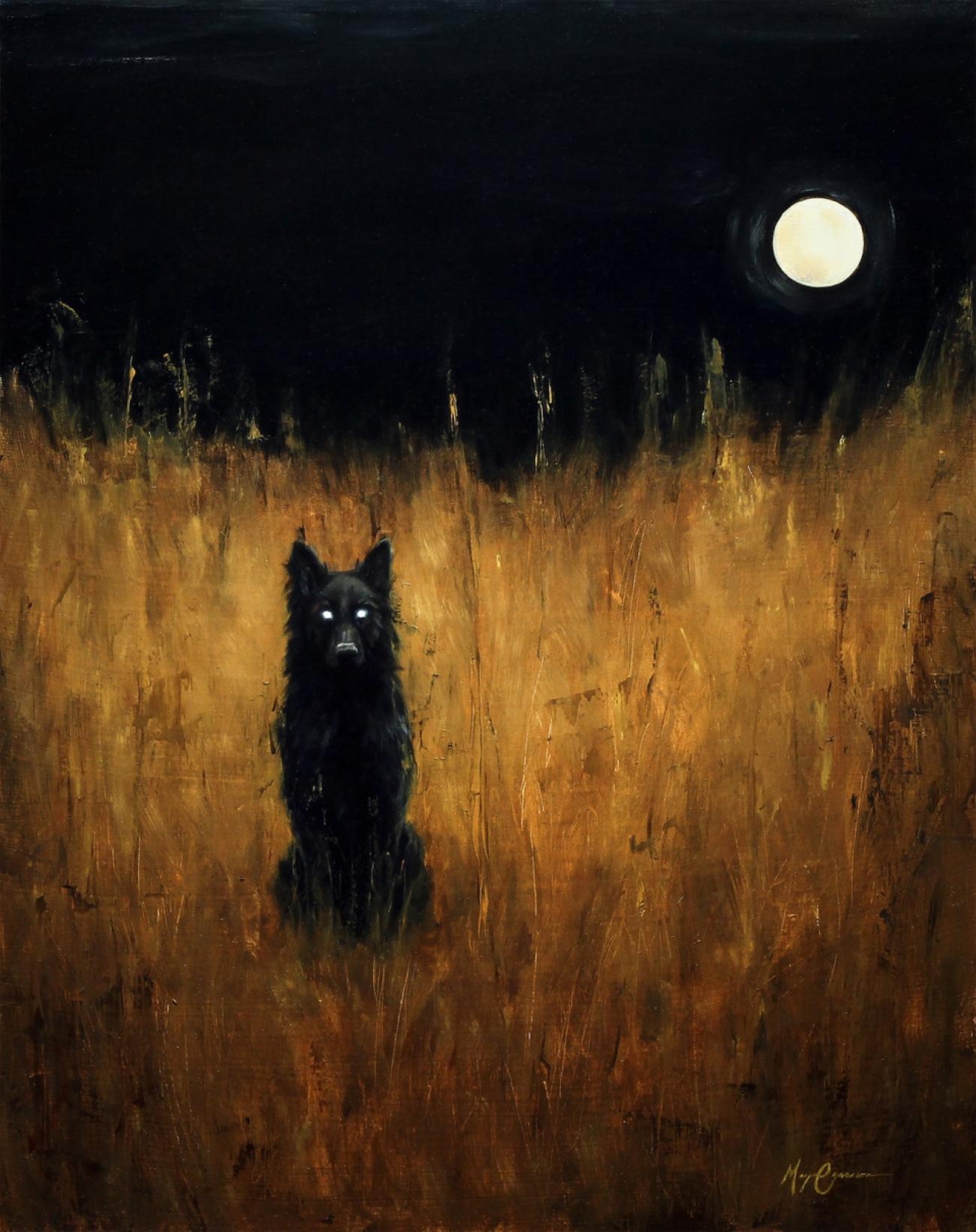 "La Segunda Venida" (2024) de Morgan Cameron, Pintura al óleo original