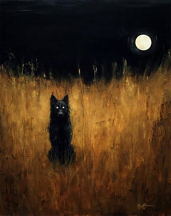 "La Segunda Venida" (2024) de Morgan Cameron, Pintura al óleo original