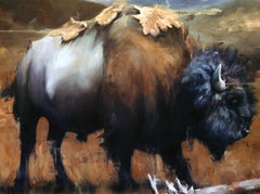 "Viandante", Pittura a olio