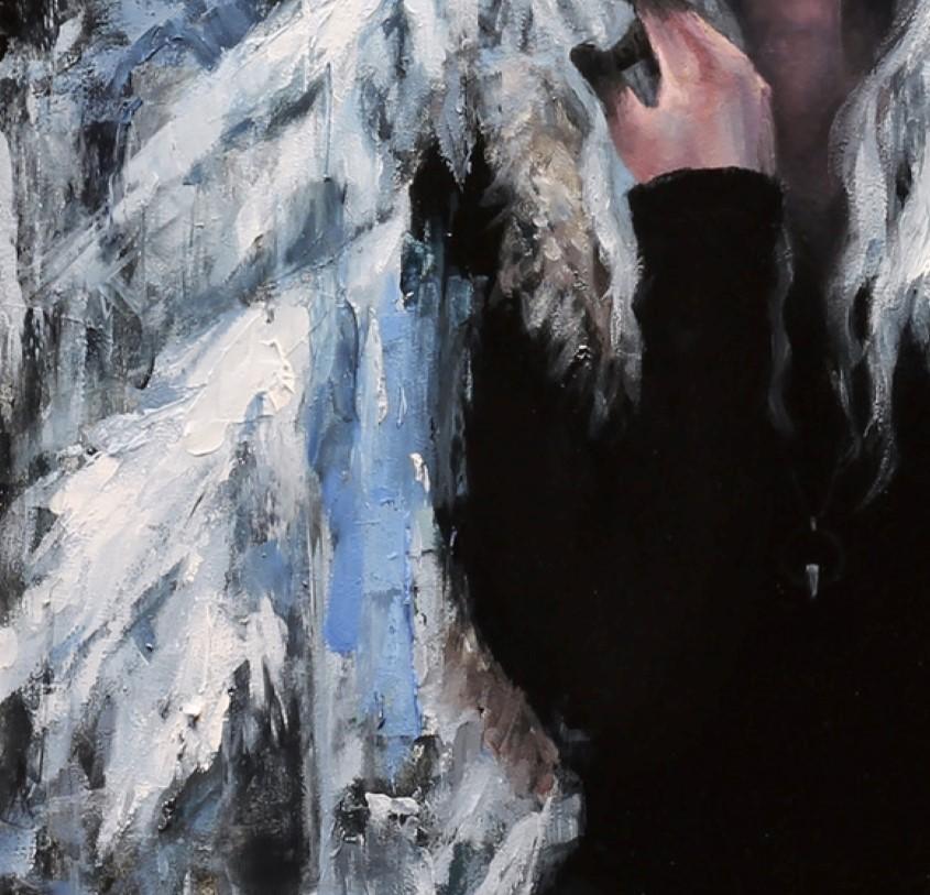 „Within the Hollow“ (2024) von Morgan Cameron, Original-Ölgemälde im Angebot 2